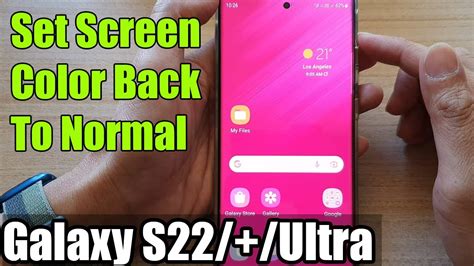 how to get colour back on my screen