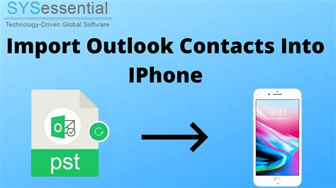 how to get contacts from iphone into outlook