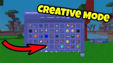how to get creative mode in bedwars command