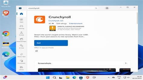 how to get crunchyroll app on pc