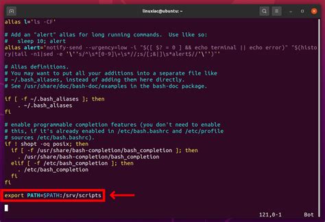 how to get current path in linux