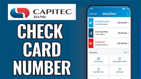 how to get cvv number capitec card