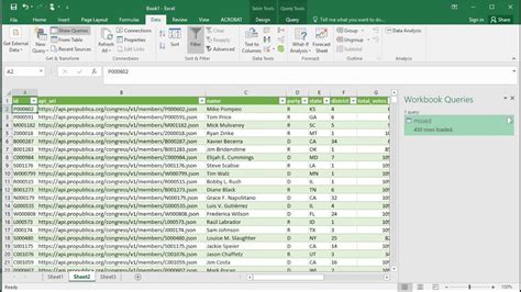 how to get data from an api in excel