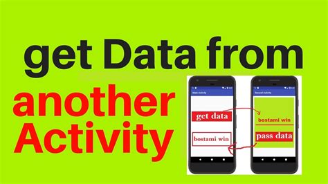 how to get data from another app in android