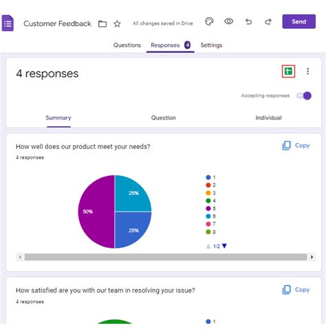 how to get data from google forms to excel