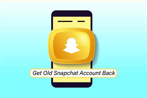 how to get data from old snapchat account