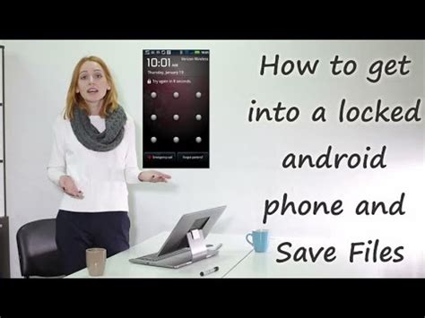 how to get data off a locked android phone
