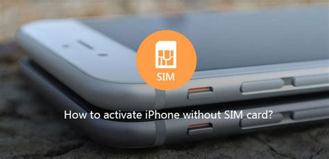 how to get data on iphone without sim card