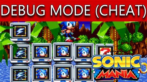 how to get debug mode on sonic mania ps4
