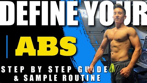 how to get defined abs in a month