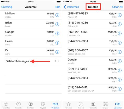 how to get deleted voicemail messages back on iphone