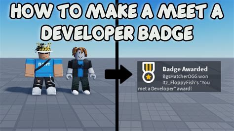 how to get developer badge on roblox