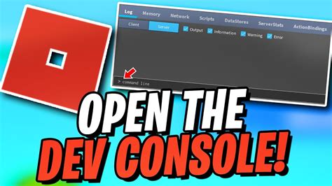 how to get developer console on roblox