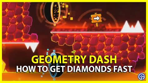 how to get diamonds in geometry dash quickly