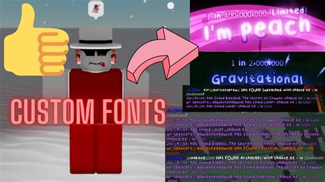how to get different font in roblox