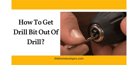 how to get drill bit out of wall