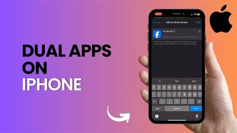 how to get dual apps on iphone