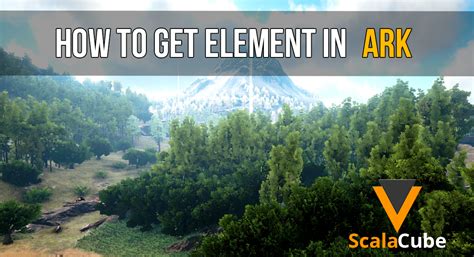 how to get element on the island