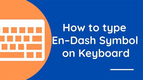 how to get en dash on mac