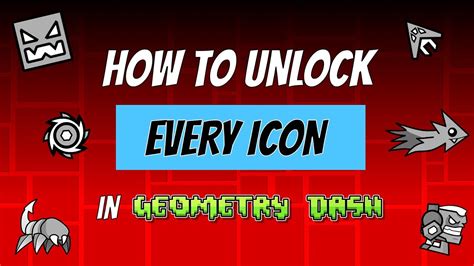 how to get every single icon in geometry dash