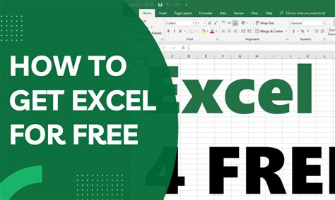how to get excel for free