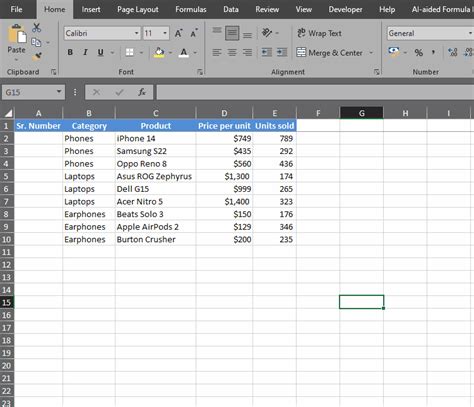 how to get excel to count 1 2 3