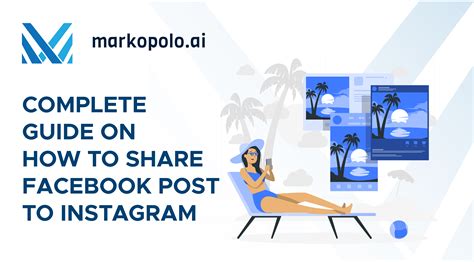 how to get facebook post to share to instagram