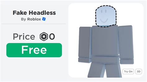 how to get fake headless on roblox 2024