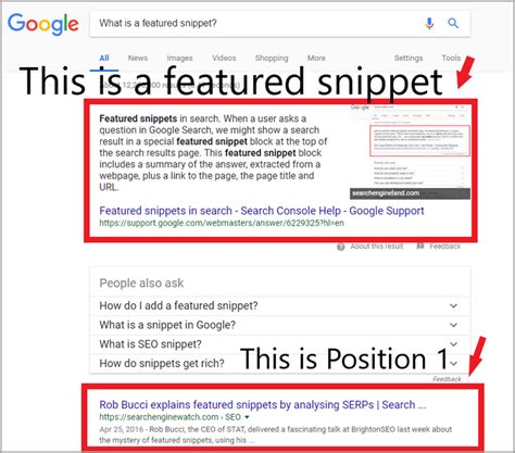 how to get featured snippets