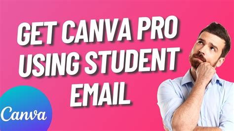 how to get free canva pro with student email