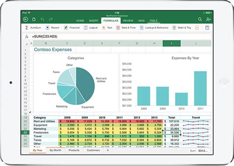 how to get free excel on ipad