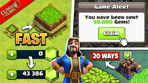 how to get free gems in coc 2024