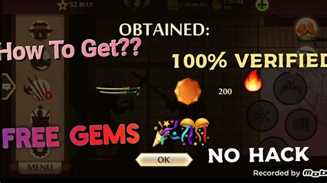 how to get free gems in shadow fight 2