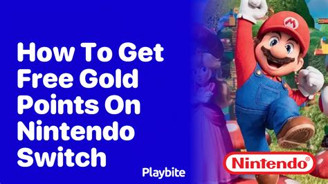 how to get free gold points on switch