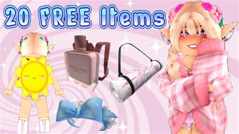 how to get free items in roblox for girls