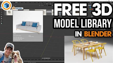 how to get free models for blender