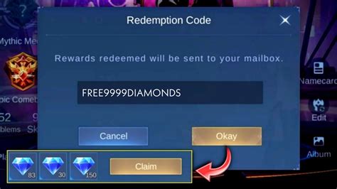 how to get free redeem code mlbb