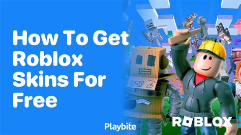 how to get free roblox skin