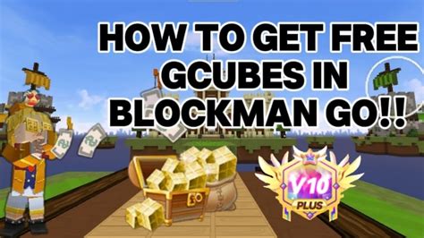 how to get gcubes for free in blockman go