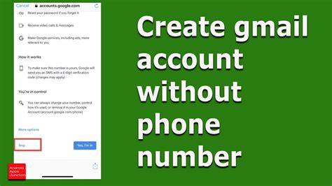 how to get gmail verification code without phone or email