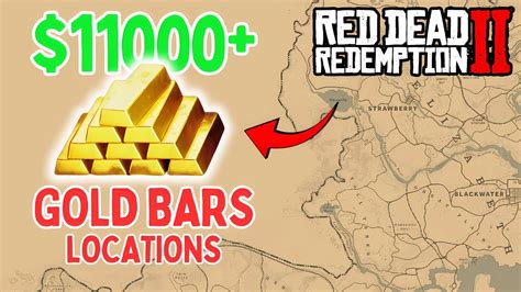 how to get gold bars in rdr2
