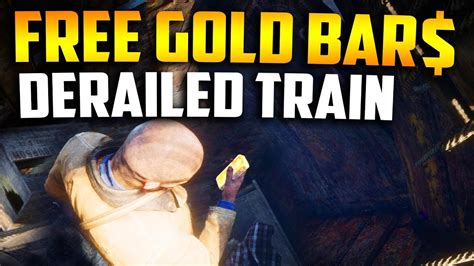 how to get gold bars in train rdr2