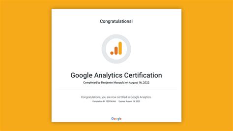 how to get google analytics 4 certification