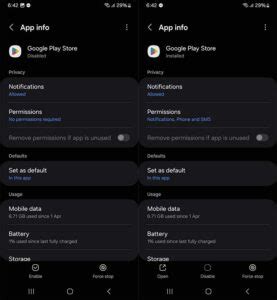 how to get google play store back on android phone