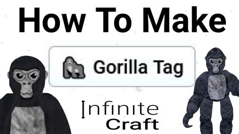 how to get gorilla tag in infinite craft easy