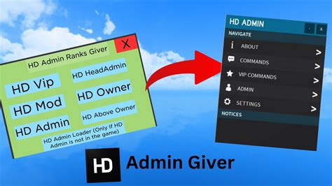 how to get hd admin in roblox mobile