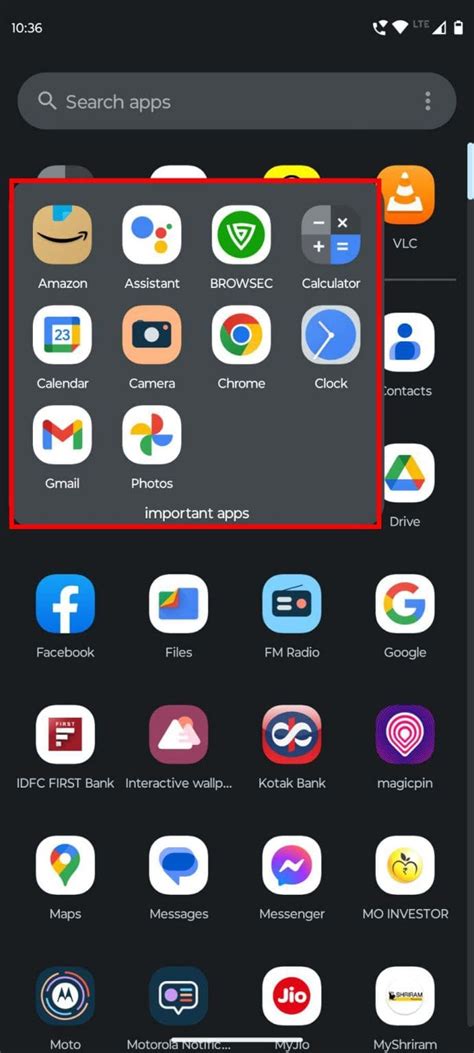 how to get hidden apps on android phone