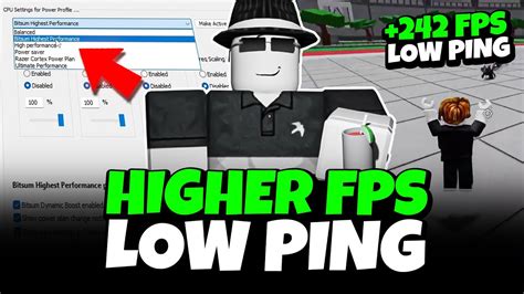 how to get high fps and low ping in roblox 2024