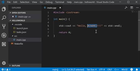 how to get html template in vs code
