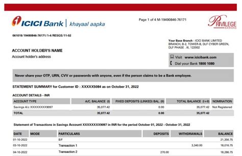 how to get icici bank statement in excel format